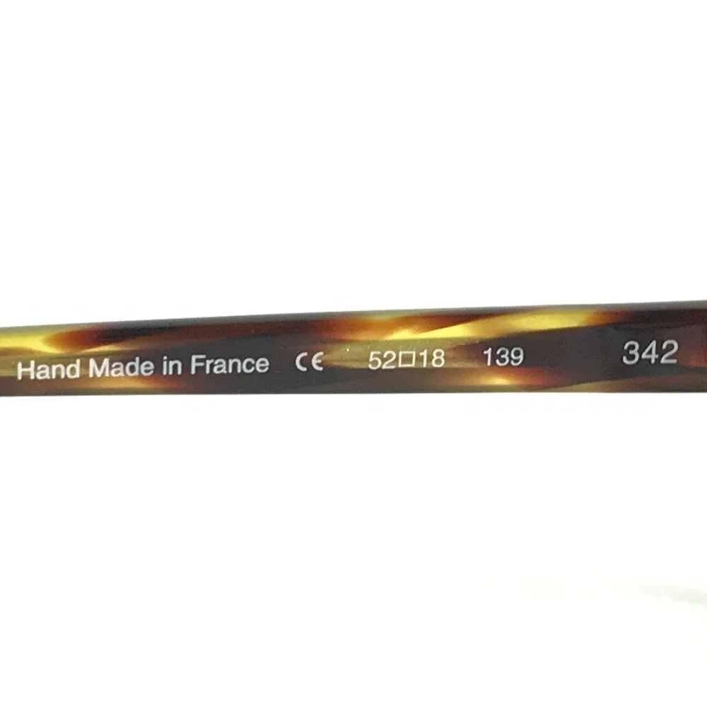 Morgenthal Frederics Eyeglasses Frames 139 342 Brown Horn Rectangular 52-18-139